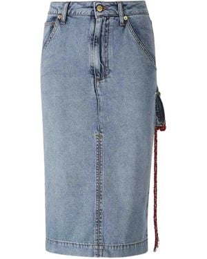 DARKPARK Denim Skirt - Blue