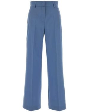 Weekend by Maxmara Visivo Wool Trousers - Blue