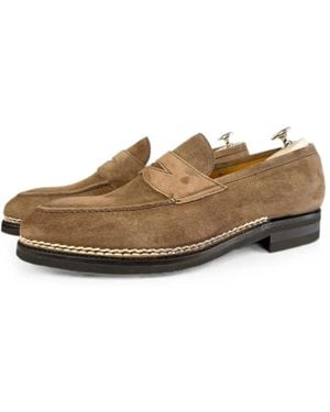 Bontoni Principe Penny-Slot Loafers - White