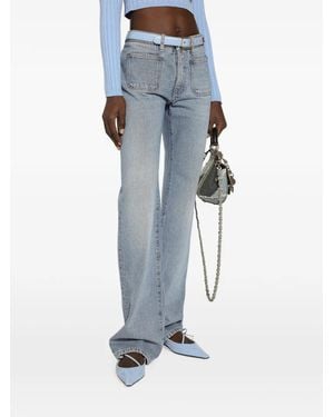 Dolce & Gabbana Patch Pockets Tapered-Legged Jeans - Blue