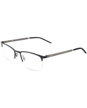 HUGO Rectangle-Frame Glasses - White