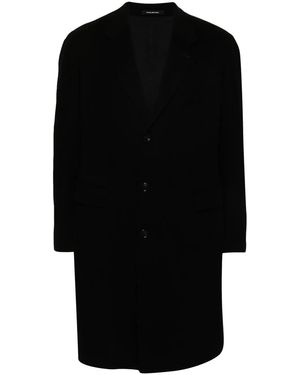 Tagliatore Cappotto Con Spilla - Nero