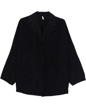 Boboutic Shawl-Collar Cape - Black