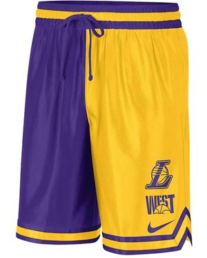 Nike La Lakers Courtside Nba Shorts - Purple