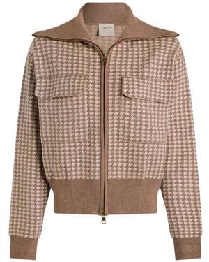 Varley Ablett Knit Jacket - Brown
