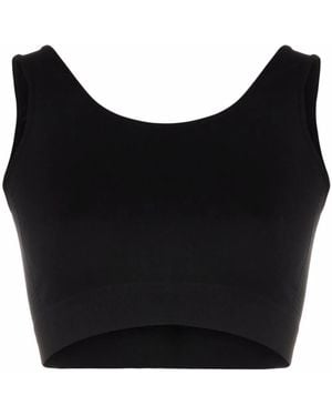 Rick Owens Reggiseno Sportivo A Coste - Nero