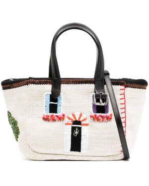 JW Anderson ミニハウス ハンドバッグ - ホワイト