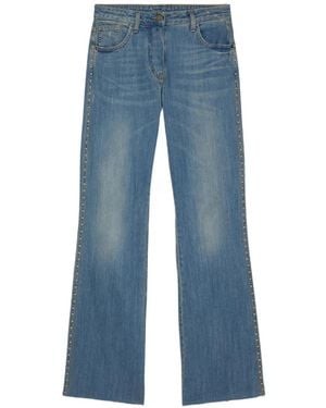 Momoní Fuego Stud-Embellished Jeans - Blue
