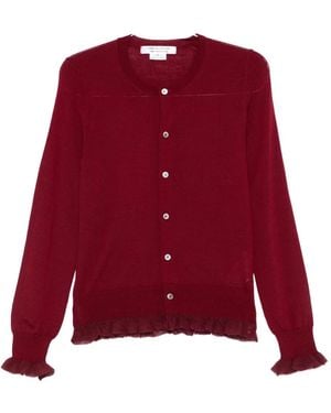 Comme des Garçons Cashmere Cardigan - レッド