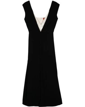 Colville Two Way Cady Maxi Dress - Black