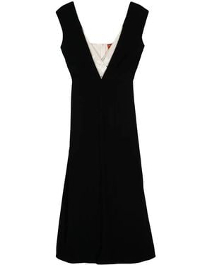 Colville Two Way Cady Maxi Dress - Black