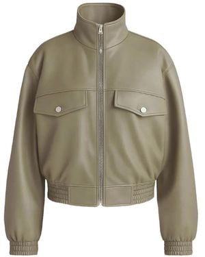 Frankie Shop Zip Pocket Jacket - Green