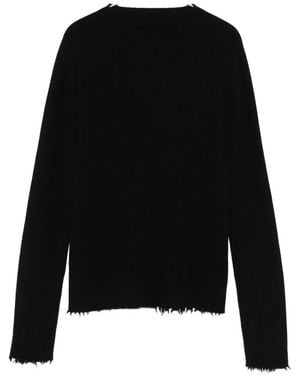 Uma Wang Ribbed sweater - Schwarz