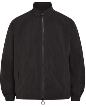 Picante Raglan-Sleeve Zip-Up Jacket - Black