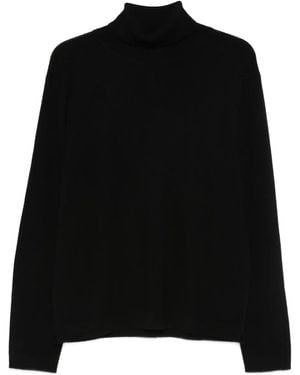 Lisa Yang Jersey Aksel con cuello vuelto - Negro