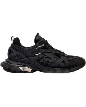 Balenciaga Track.2 Open Trainers - Black