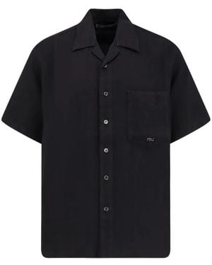 Massimo Osti Studio Polo Con Cuello Bowling - Negro