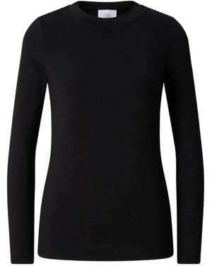 Bogner Alexi Langarmshirt Mit Logo-Stickerei - Schwarz