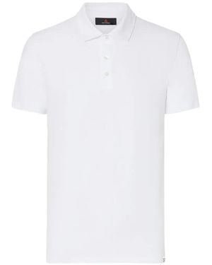 Peuterey Marea Logo-Patch Polo Shirt - White