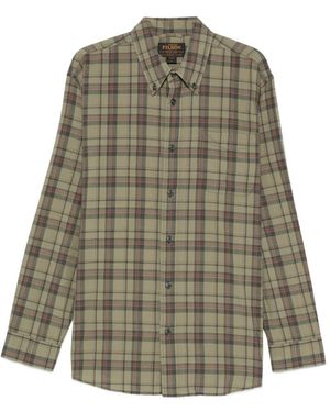 Filson Plaid Buttoned Shirt - Green