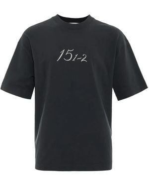 Applied Art Forms Graphic-Print T-Shirt - Black