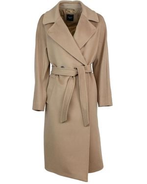 Max Mara Belted wool coat - Neutro