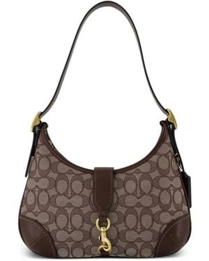 COACH Hamptons Shoulder Bag - Brown