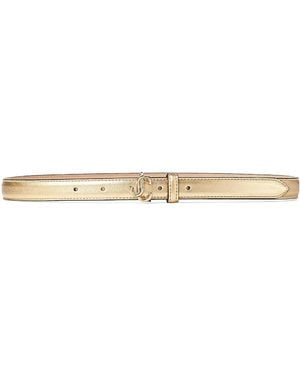Jimmy Choo Cinturón Helina Con Hebilla Del Logo - Blanco