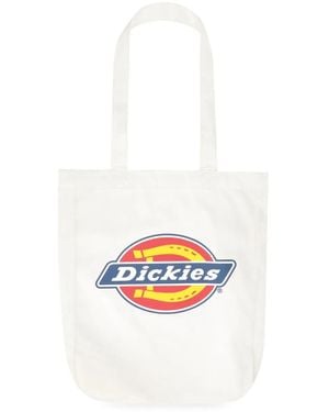 Dickies Icon Logo-Print Tote Bag - White
