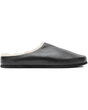 Dear Frances Vico Sandalen Mit Shearling - Weiß