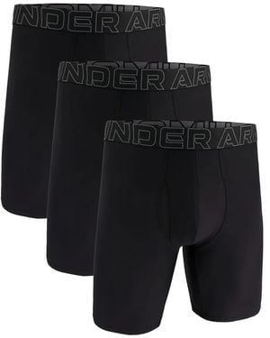 Under Armour Three-Pack Boxers - Black