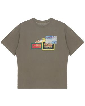 Martine Rose Graphic-Print T-Shirt - Grey