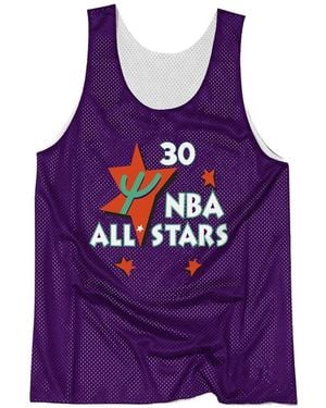 Mitchell & Ness Chicago Bulls Reversible Tank Top - Purple