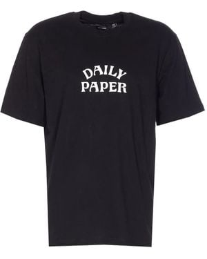 Daily Paper Logo-print T-shirt - Schwarz