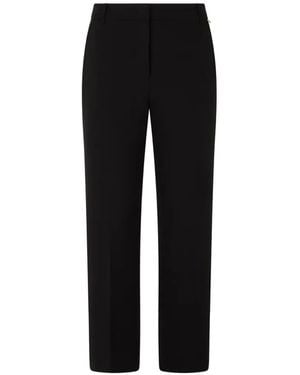 Liu Jo Slim-Fit Cigarette Trousers - Black
