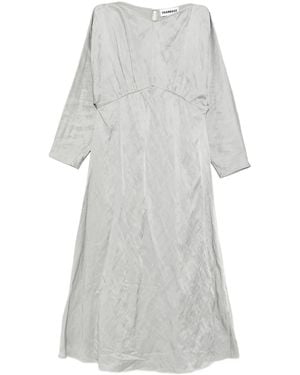 YEAREAST Boat-Neck Dress - Grey