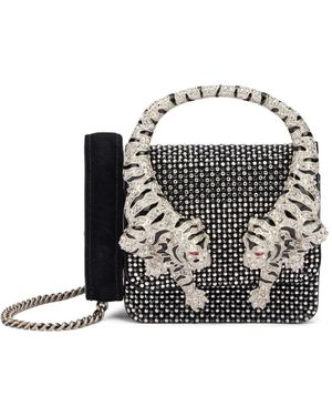 Roberto Cavalli Mini Roar Phone Bag - Black