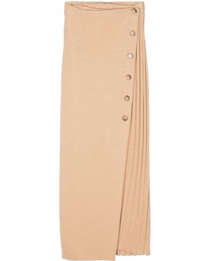 Aeron Nougat Knitted Skirt - Natural