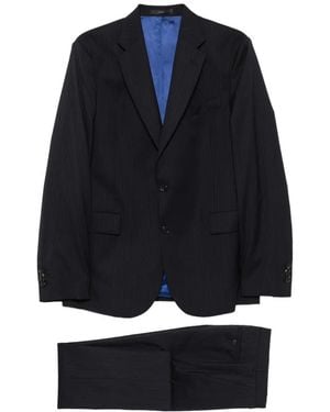 Paul Smith Pinstripe-Pattern Single-Breasted Suit - Blue
