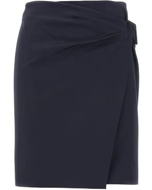 スカート EMPORIO ARMANI Woman Wrap-skirt Black EW000618AF12187 UC001 Emporio Armani Skirts for Women | Online Sale up to 85% off