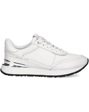 MICHAEL Michael Kors Nova Logo-Print Sneakers - White