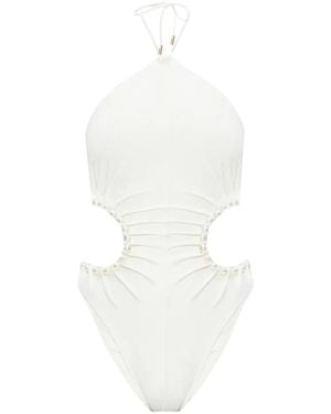 Cult Gaia Sibel Swimsuit - White