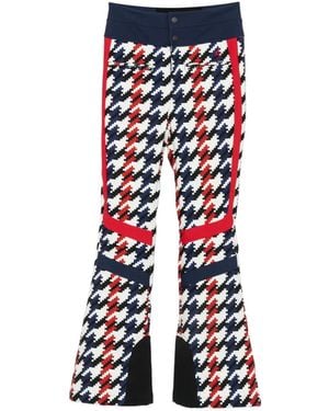 Perfect Moment Aurora Multicolored Ski Pants - White