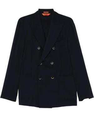 Barena Siroco Double-Breasted Jacket - Blue