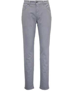 BARMAS Dean Five-Pockets Straight-Leg Pants - Gray