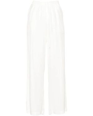 P.A.R.O.S.H. Enver Straight-Leg Pants - White