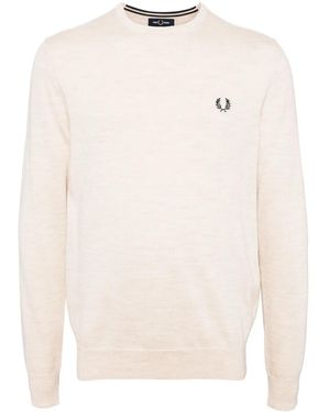 Fred Perry Maglione Girocollo - Neutro