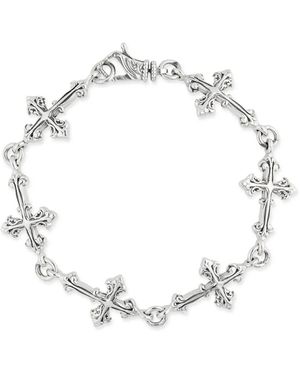 Emanuele Bicocchi Large Avelli Multi-Cross Bracelet - Metallic
