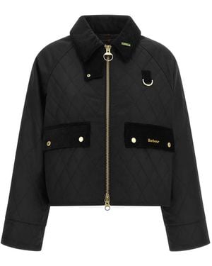 Barbour Spey Icons Quilted Jacket - Black