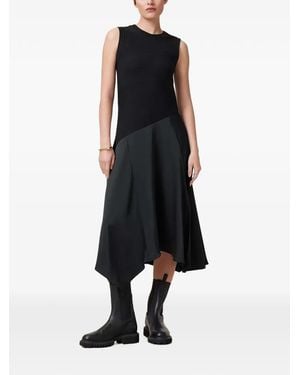 AllSaints Pia Asymmetric Dress - Black